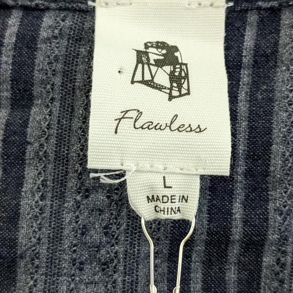 Stylish Blue Striped Jumpsuit - Picture 2 of 5